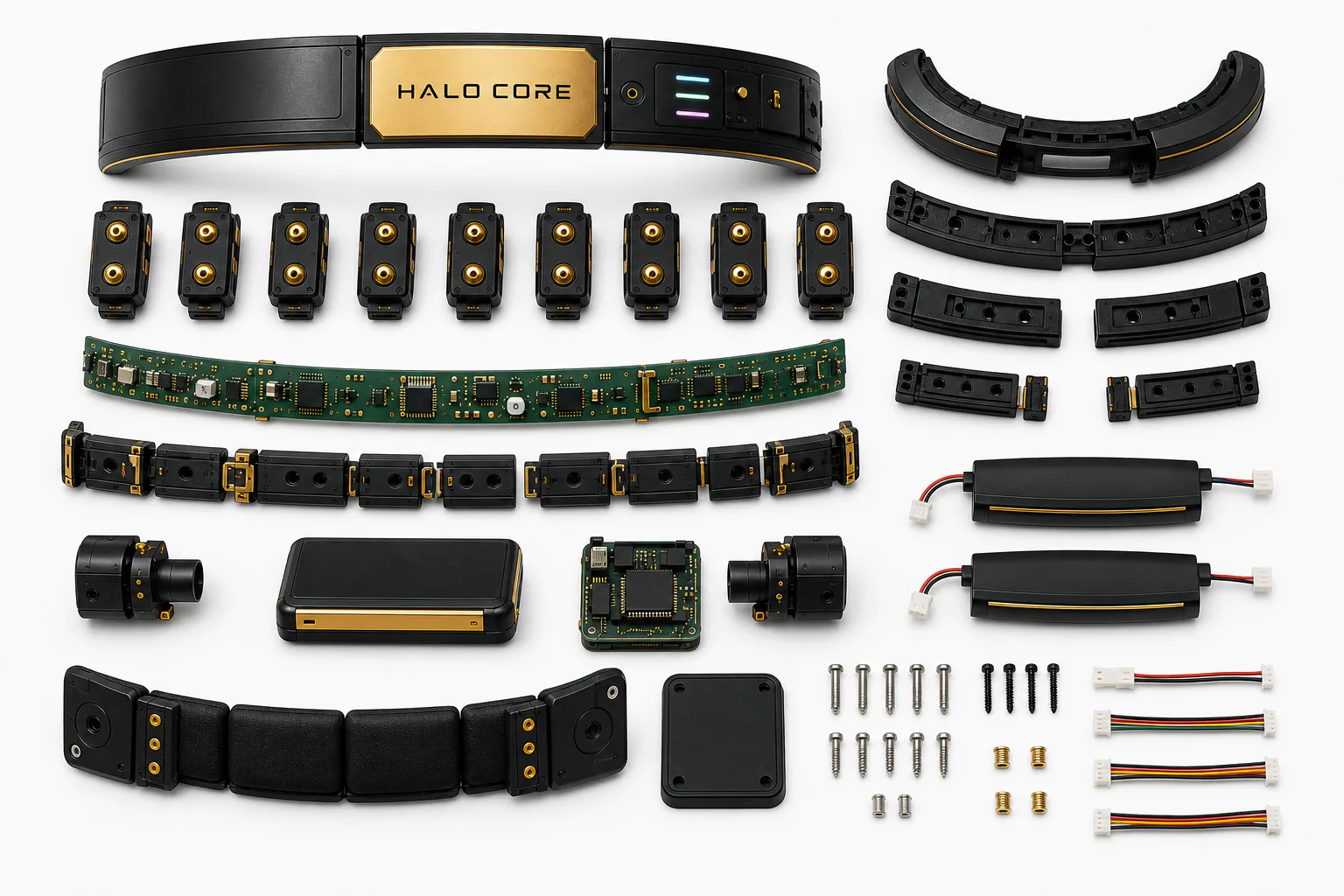 HALO Core V1 component layout