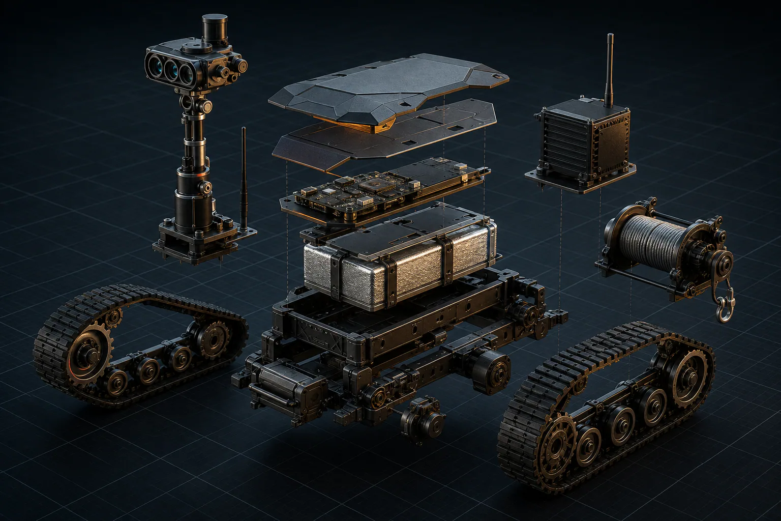 Exploded EMBER ROAM architecture