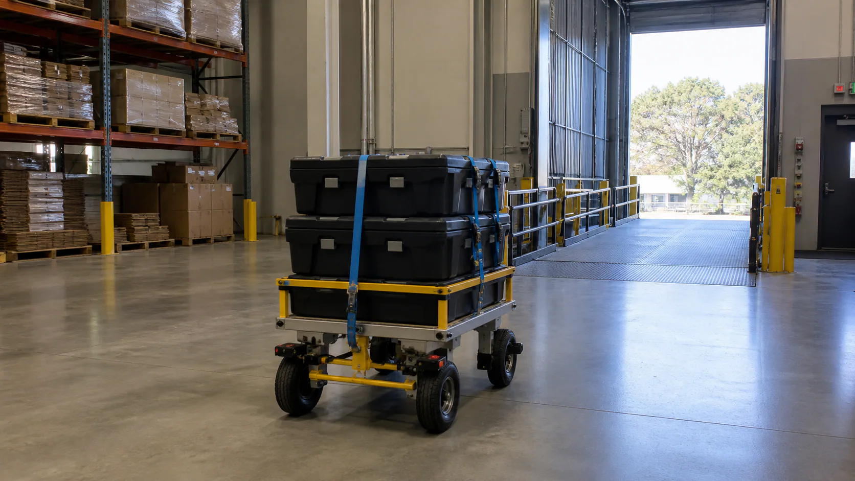 LIFT Relief Cart wheel and brake detail concept